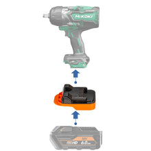 Lade das Bild in den Galerie-Viewer, AEG 18V auf Hikoki 18V Batterieadapter