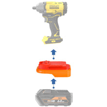 Lade das Bild in den Galerie-Viewer, AEG 18V auf Stanley V20 Batterieadapter