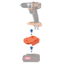 Lade das Bild in den Galerie-Viewer, Bauer 20V auf AEG 18V Batterieadapter