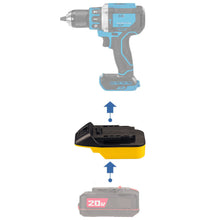 Lade das Bild in den Galerie-Viewer, Bauer 20V auf Hercules 20V Batterieadapter