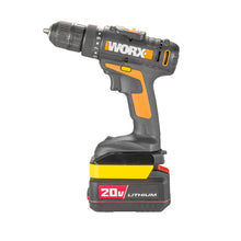 Lade das Bild in den Galerie-Viewer, Bauer 20V auf WORX 20V PowerShare (Orange) Batterieadapter