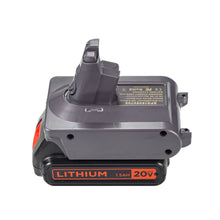 Lade das Bild in den Galerie-Viewer, Black and Decker 20V auf Dyson V6 Batterieadapter