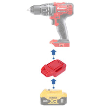 Lade das Bild in den Galerie-Viewer, DeWalt 20V auf Bauer 20V Akku-Adapter