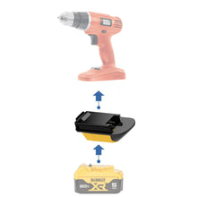 Lade das Bild in den Galerie-Viewer, DeWalt 20V auf Black and Decker 18V Ni-Cd Batterieadapter