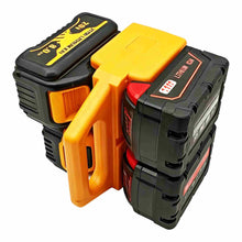 Lade das Bild in den Galerie-Viewer, 4-fach-Akkuhalter und Träger für DeWalt 20V MAX / 18V XR Akkus