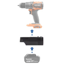 Lade das Bild in den Galerie-Viewer, Makita 18V auf RIDGID 18V Batterieadapter