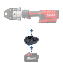 Lade das Bild in den Galerie-Viewer, Milwaukee 18V auf RIDGID RED 18V Batterieadapter
