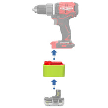 Lade das Bild in den Galerie-Viewer, Ryobi 18V auf Craftsman 20V Batterieadapter