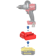 Lade das Bild in den Galerie-Viewer, Stanley V20 auf Milwaukee 18V Batterieadapter