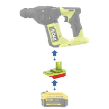 Lade das Bild in den Galerie-Viewer, Stanley V20 auf Ryobi 18V Batterieadapter