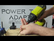 Laden und Abspielen von Videos im Galerie-Viewer, Milwaukee 18V auf Ryobi 18V Batterieadapter