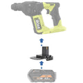 AEG 18V to Ryobi 18V ONE+ battery adapter - compatibility diagram showing battery, adapter and rotary hammer