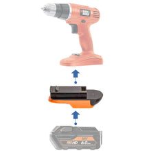 Lade das Bild in den Galerie-Viewer, AEG 18V to Black and Decker 18V Battery Adapter

