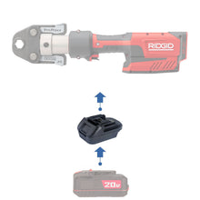 Lade das Bild in den Galerie-Viewer, Bauer 20V auf RIDGID RED 18V Batterieadapter
