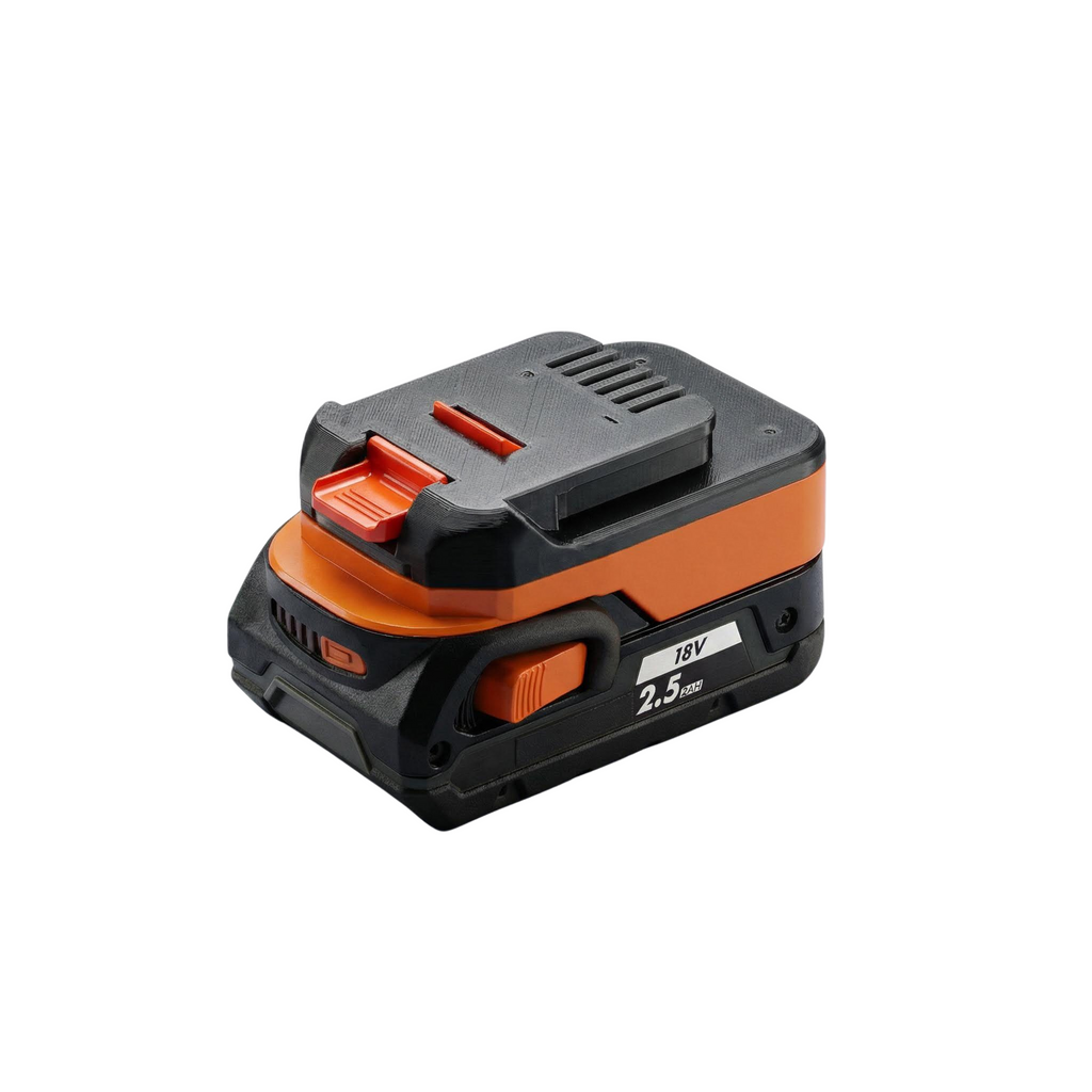 AEG 18V auf MacNaught 18V Akkuadapter (Pumpe, Fettpresse)