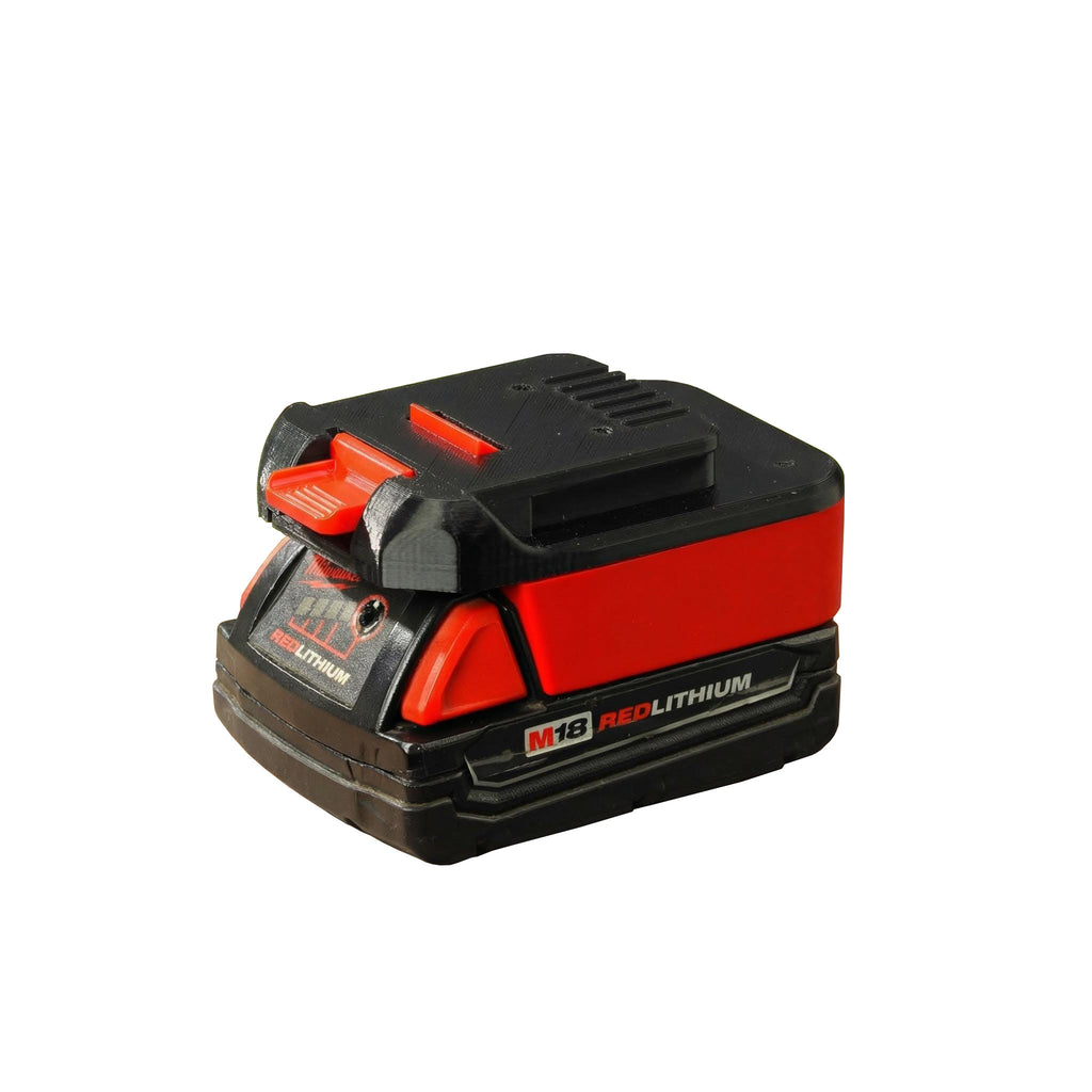 Milwaukee 18V auf MacNaught 18V Akkuadapter (Pumpe, Fettpresse)