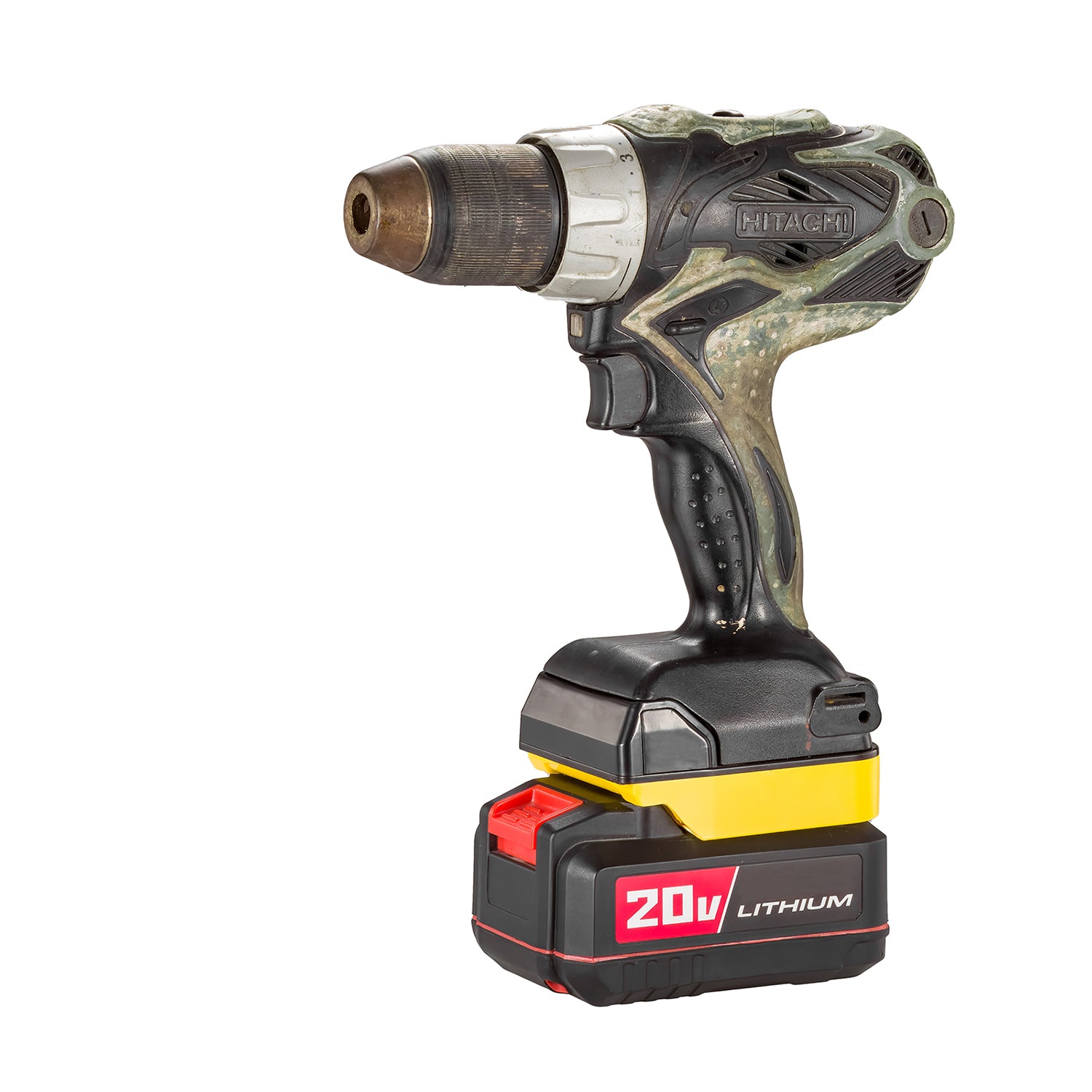 Bauer 20V auf Hikoki 18V Batterieadapter