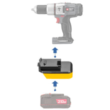 Lade das Bild in den Galerie-Viewer, Bauer 20V auf Porter Cable 18V Batterieadapter
