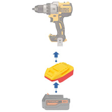 Lade das Bild in den Galerie-Viewer, Black and Decker 20V to DeWalt 20V Battery Adapter
