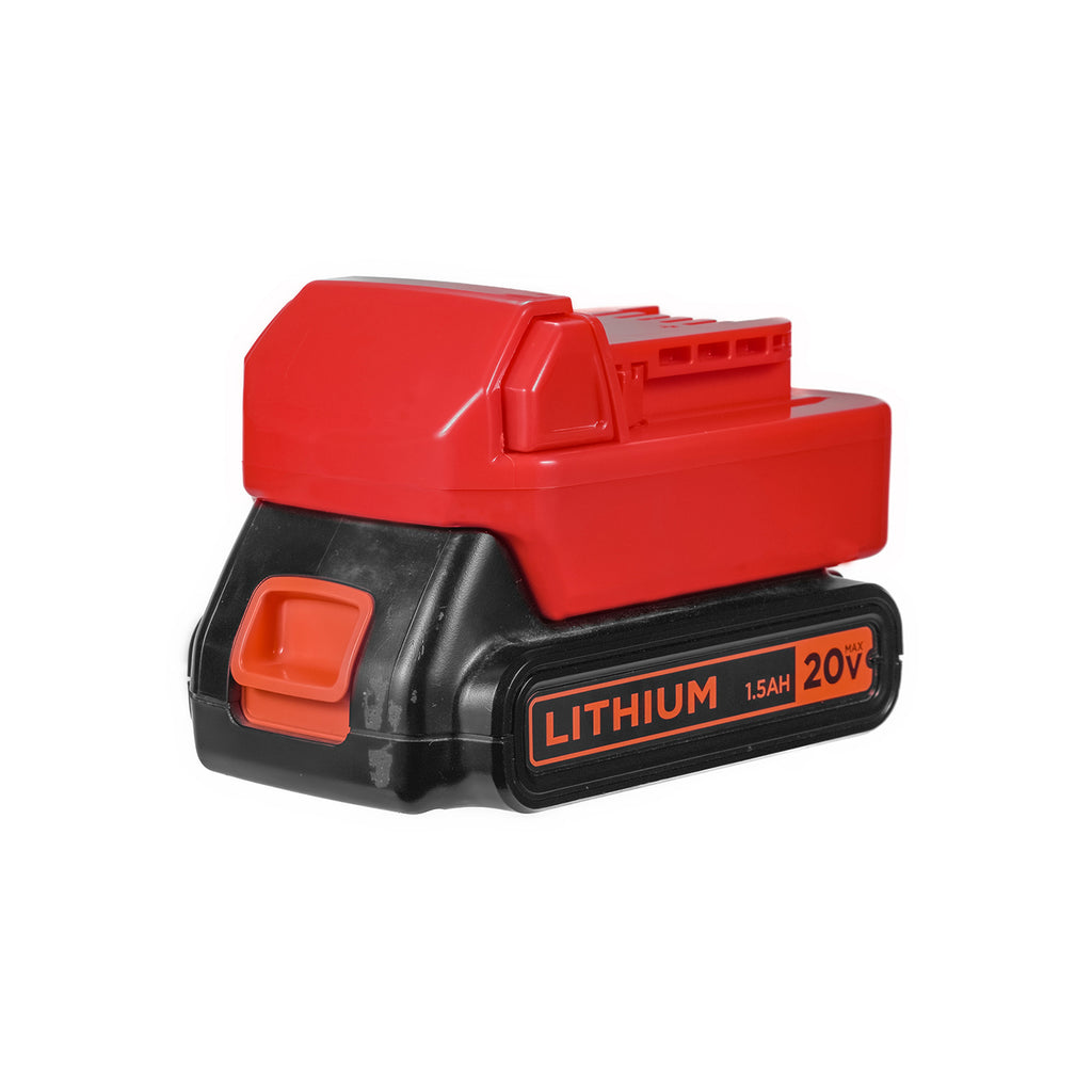 Black and Decker 20V auf Milwaukee M18 Akkuadapter