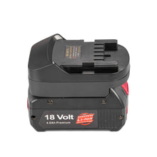 Lade das Bild in den Galerie-Viewer, Bosch (Blue) 18V to Metabo 18V CAS Battery Adapter

