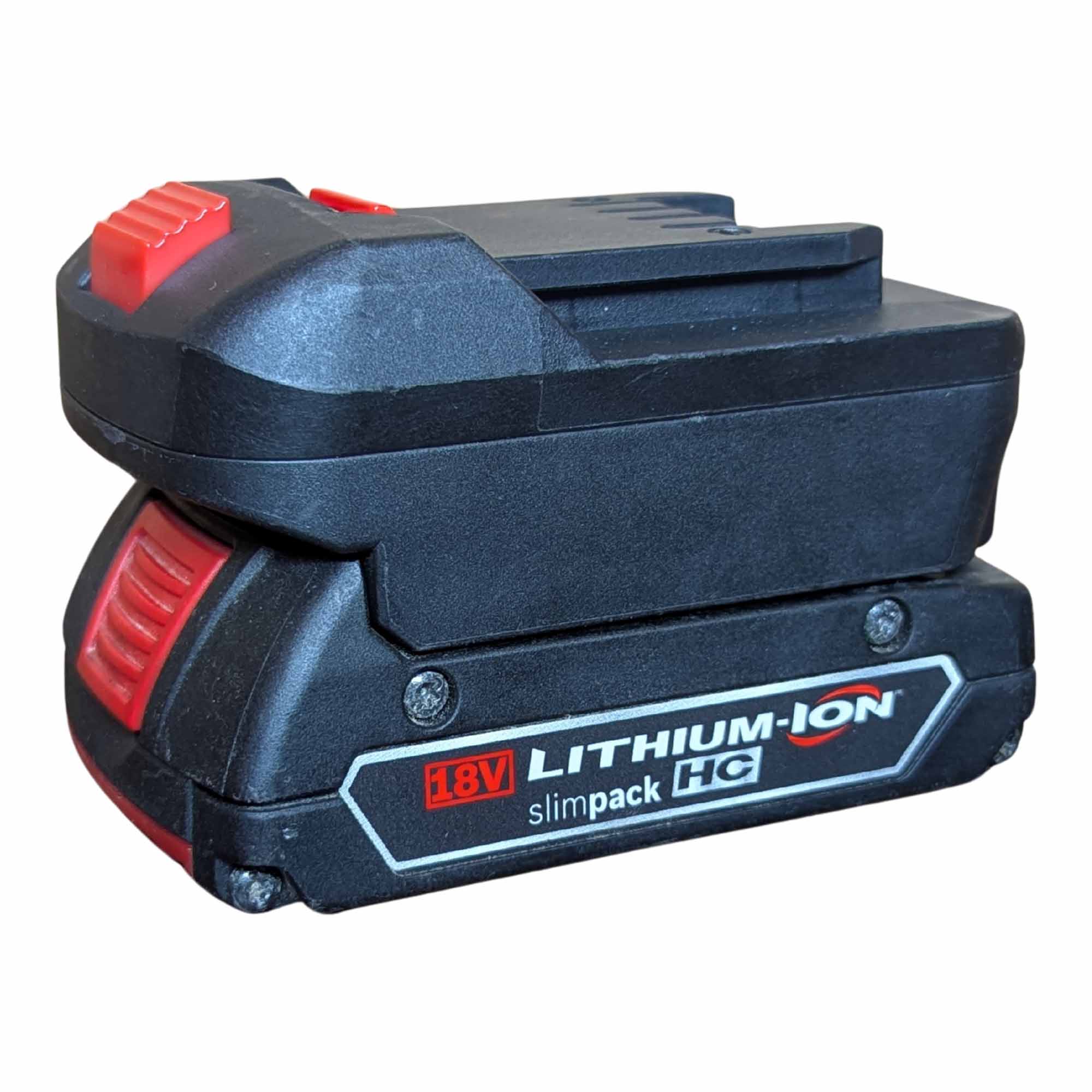 Bosch 18V GBA (Blau) auf Parkside X20V Akkuadapter