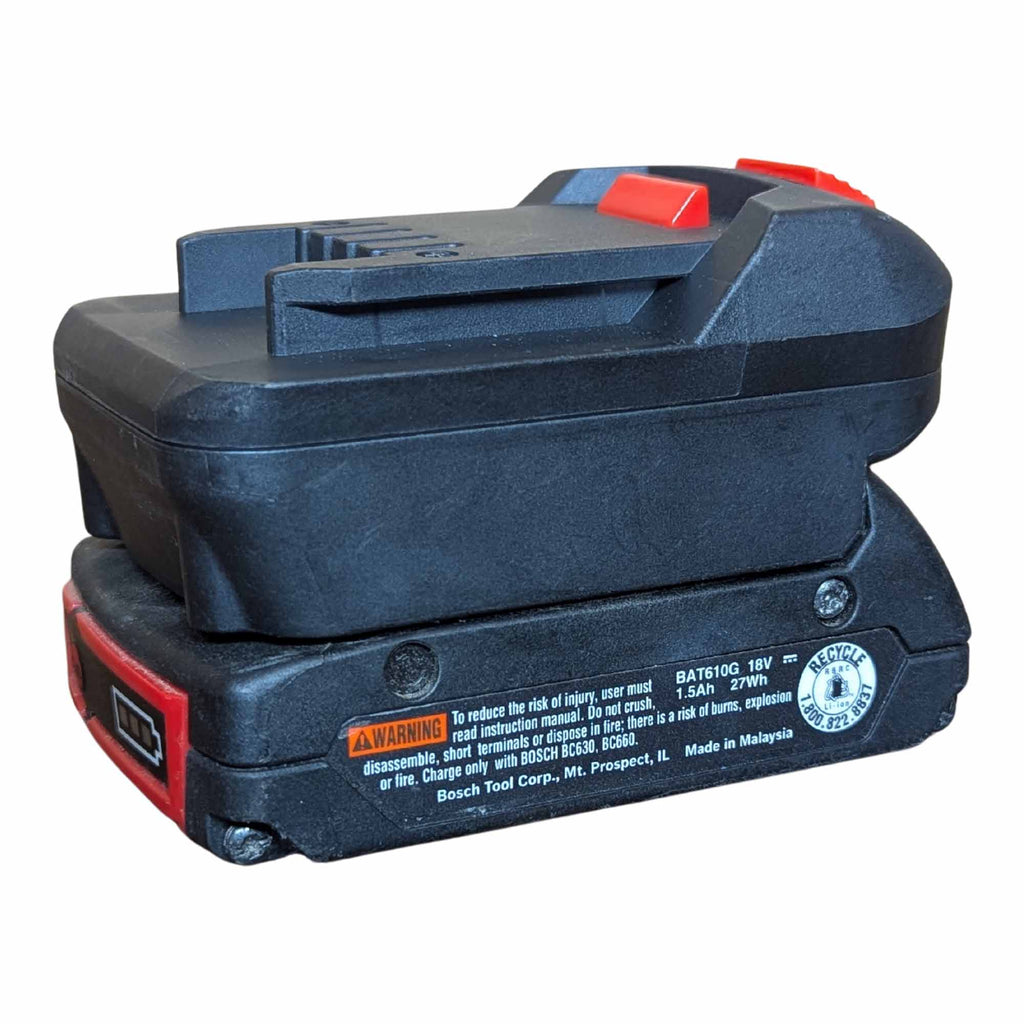 Bosch 18V GBA (Blau) auf Parkside X20V Akkuadapter