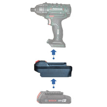Lade das Bild in den Galerie-Viewer, Bosch (Blau) 18V auf Parkside X20V Batterieadapter
