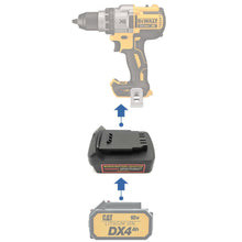 Lade das Bild in den Galerie-Viewer, CAT 18V auf DeWalt 20V Batterieadapter

