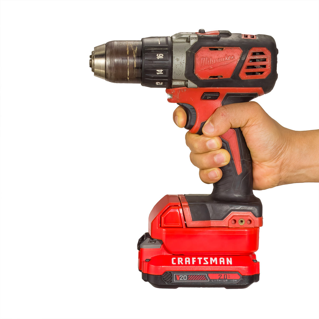Craftsman 20V auf Milwaukee M18 Akkuadapter