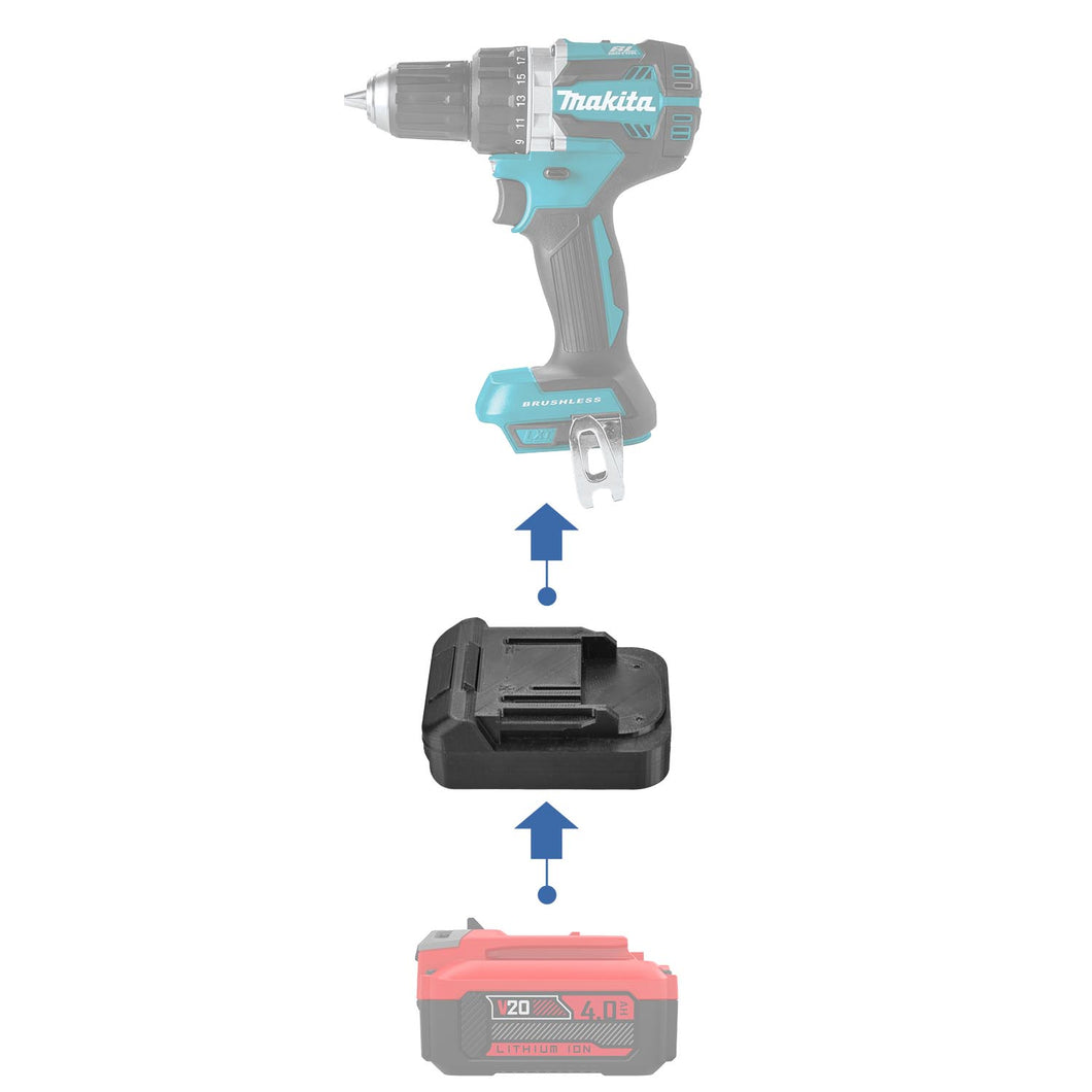 Craftsman 20V zu Makita 18V Batterieadapter