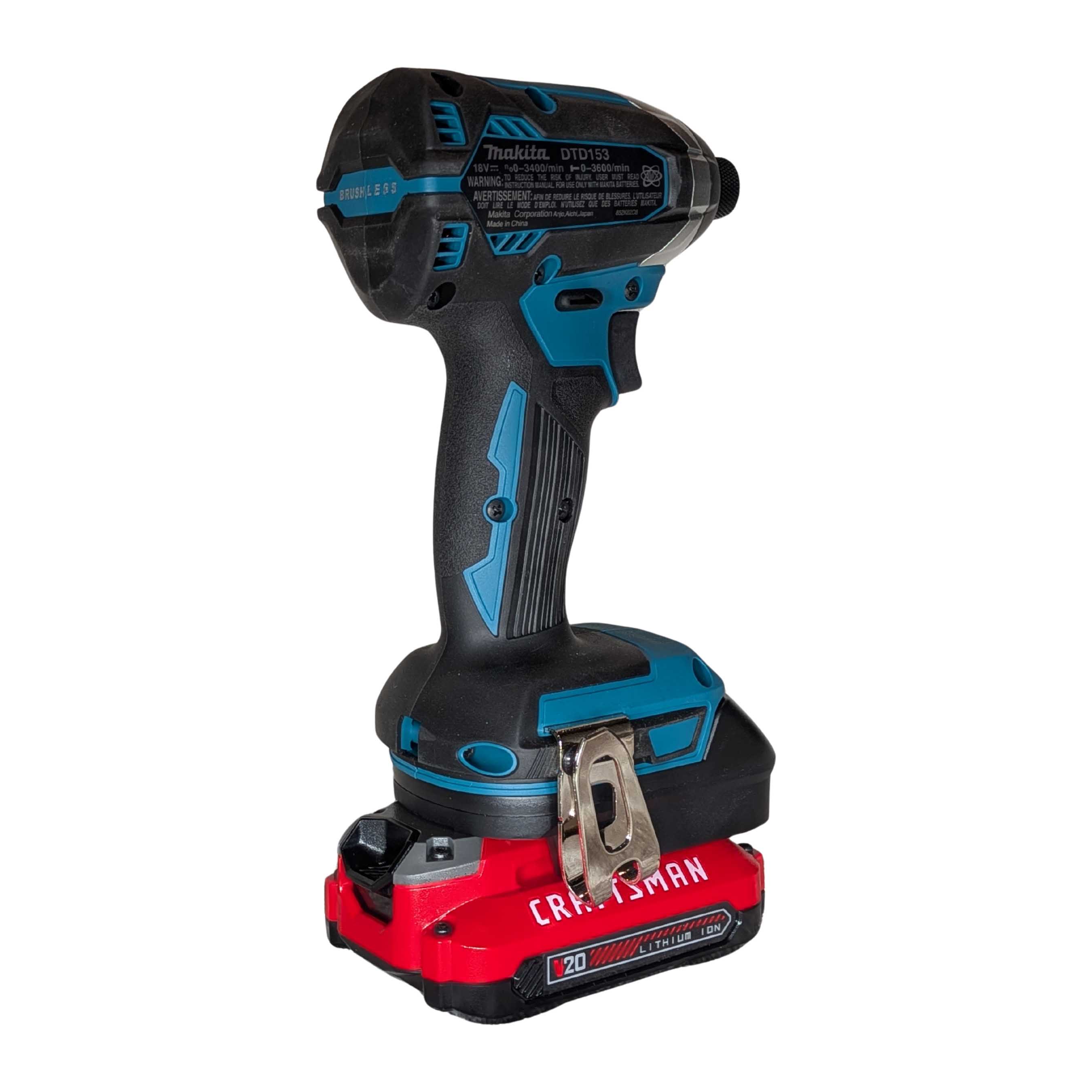 Craftsman 20V auf Makita 18V LXT Akkuadapter