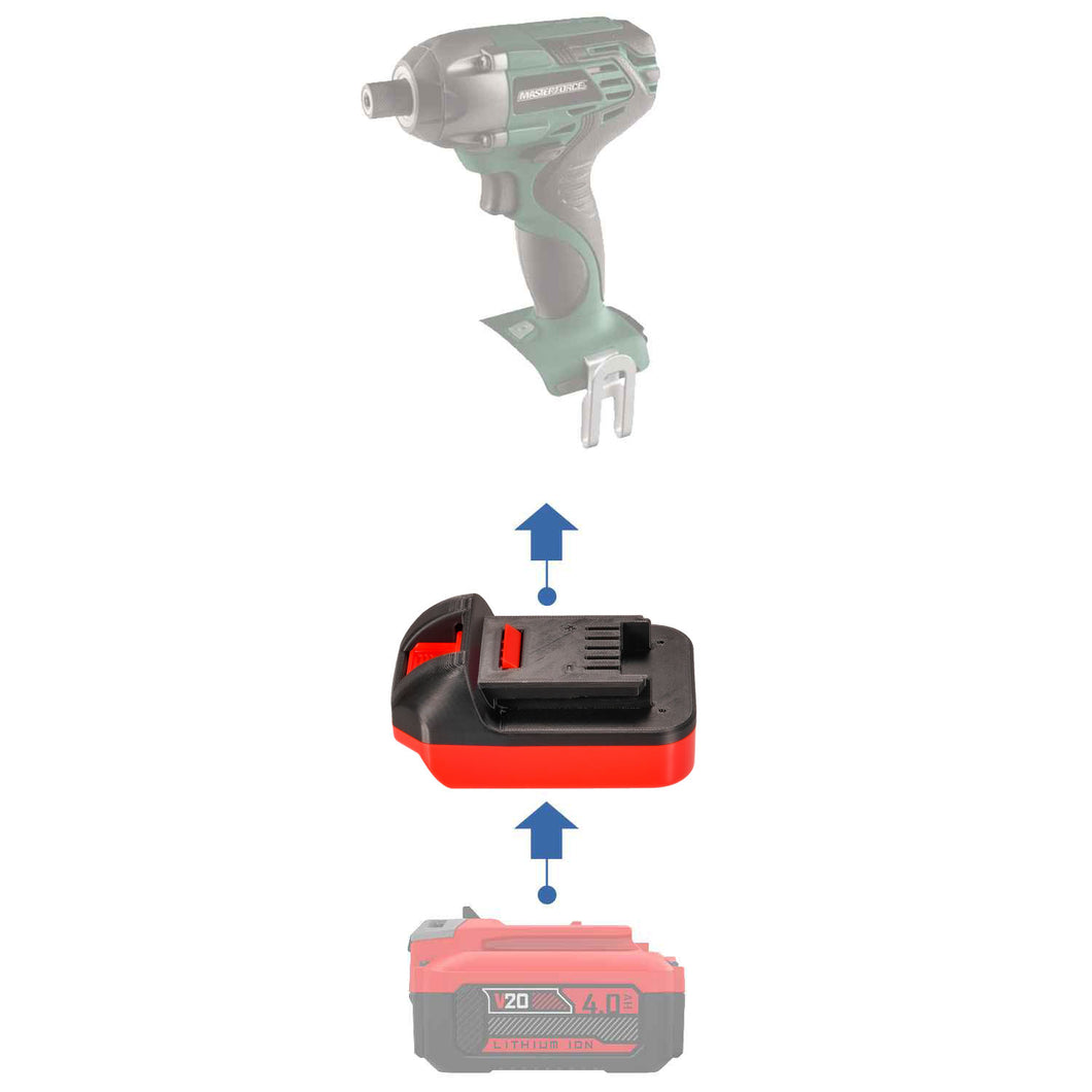 Craftsman 20V zu Masterforce 20V Batterieadapter