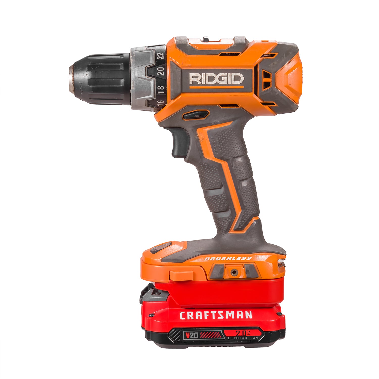 Craftsman 20V auf RIDGID 18V Akkuadapter