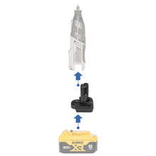 Lade das Bild in den Galerie-Viewer, DeWalt 20V to Dremel 12V (8220 8250)  Battery Adapter
