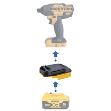 Lade das Bild in den Galerie-Viewer, DeWalt 20V to Bostitch 18V Battery Adapter
