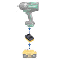 DeWalt 20V MAX auf Hikoki 18V Akkuadapter