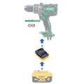 DeWalt 20V MAX auf Metabo HPT 18V Akkuadapter