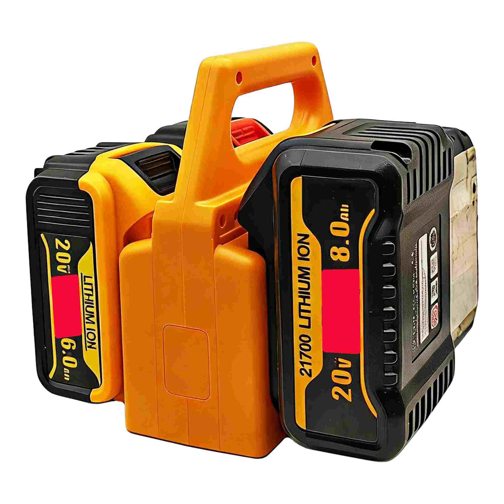 4-fach-Akkuhalter und Träger für DeWalt 20V MAX / 18V XR Akkus