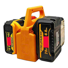 Lade das Bild in den Galerie-Viewer, 4-fach-Akkuhalter und Träger für DeWalt 20V MAX / 18V XR Akkus
