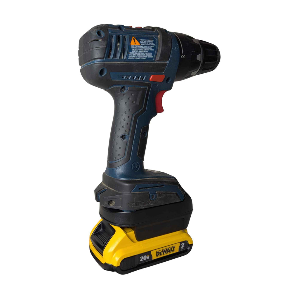 DeWalt 20V MAX auf Bosch 18V GBA (Blau) Akkuadapter
