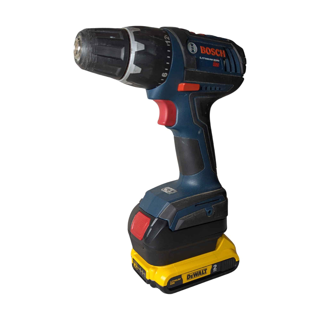 DeWalt 20V MAX auf Bosch 18V GBA (Blau) Akkuadapter