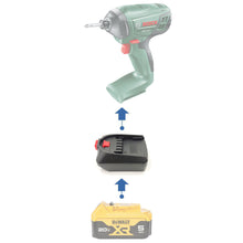 Lade das Bild in den Galerie-Viewer, DeWalt 20V to Bosch (Green) 18V Battery Adapter
