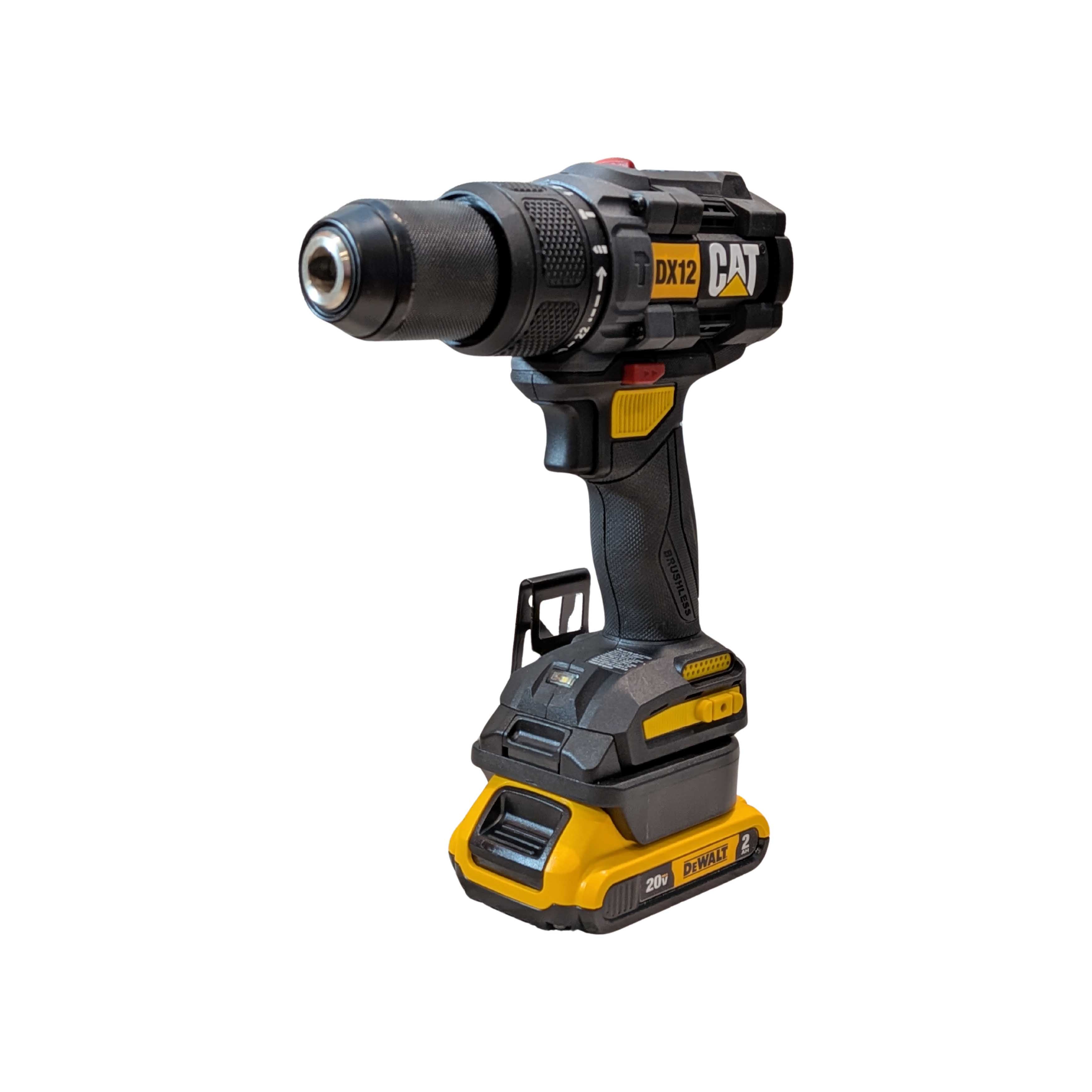 DeWalt 20V auf CAT 18V Batterieadapter