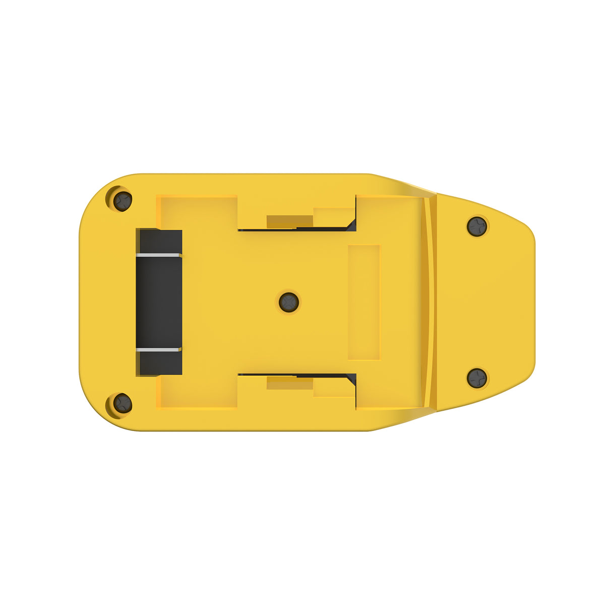 DeWalt 20V MAX to Craftsman 20V Bolt-On battery adapter - battery-side connection, terminal block and copper contacts