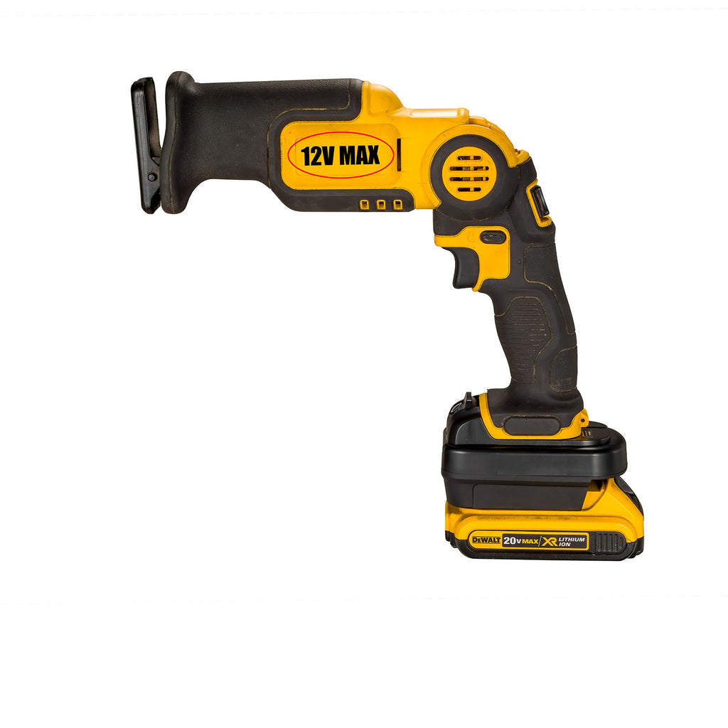 DeWalt 20V auf DeWalt 12V Akkuadapter