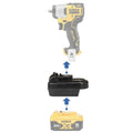 DeWalt 20V auf DeWalt 12V Akkuadapter