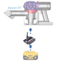 DeWalt 20V MAX auf Dyson V7 Akkuadapter