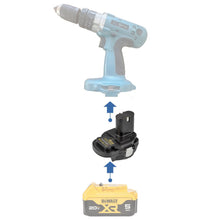 Lade das Bild in den Galerie-Viewer, DeWalt 20V to Makita 18V (Ni-Cd) Battery Adapter
