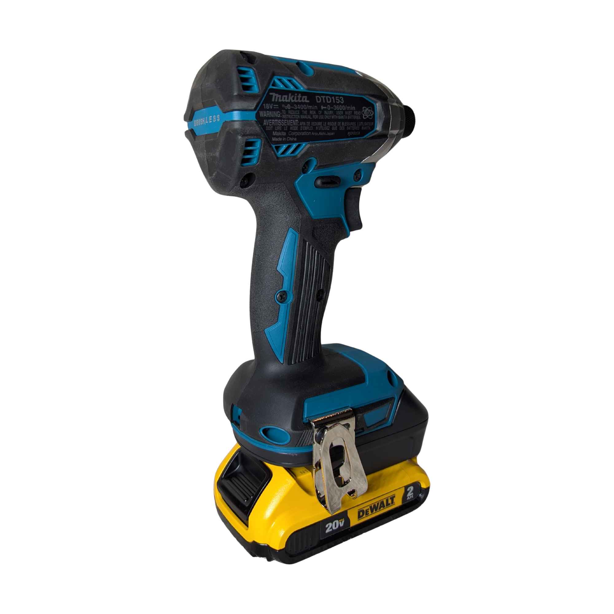 DeWalt 20V MAX auf Makita 18V LXT Akkuadapter
